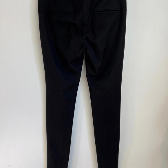 Theory Women's Size 4 Black Wool Ponte Ankle Dress Pants Trousers Workwear - Picture 12 of 15